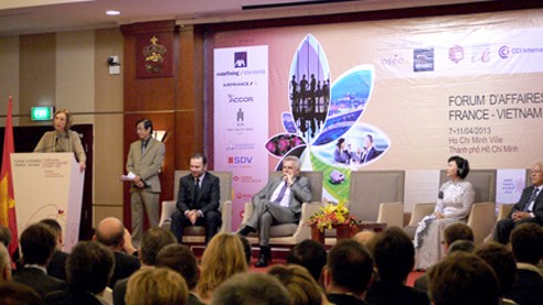 France-Vietnam Business Forum opens - ảnh 1